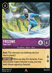 Frozone Wilds Unknown Lorcana Card