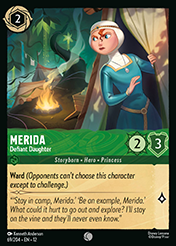 Merida Wilds Unknown Lorcana Card