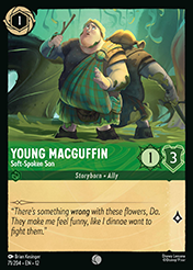 Young MacGuffin Wilds Unknown Lorcana Card