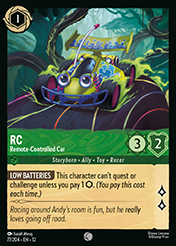 RC Wilds Unknown Lorcana Card