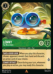Lenny Wilds Unknown Lorcana Card