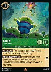 Alien Wilds Unknown Lorcana Card