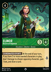 Elinor Wilds Unknown Lorcana Card