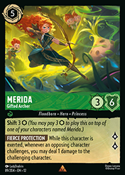 Merida Wilds Unknown Lorcana Card