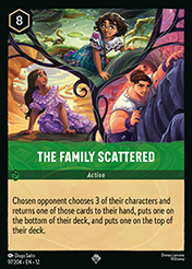 The Family Scattered Wilds Unknown Lorcana Card