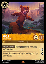 Koda Shimmering Skies Card List