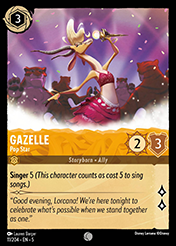 Gazelle Shimmering Skies Card List