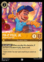 Fix-It Felix, Jr. Shimmering Skies Card List