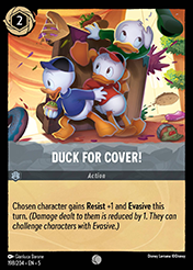 Duck for Cover!