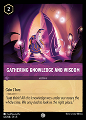 Gathering Knowledge and Wisdom