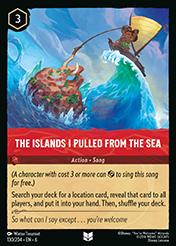 The Islands I Pulled from the Sea