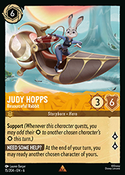 Judy Hopps Azurite Sea Card List