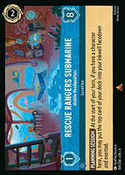 Rescue Rangers Submarine