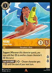 Nani Azurite Sea Card List
