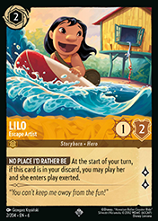 Lilo Azurite Sea Card List