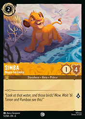Simba Azurite Sea Card List