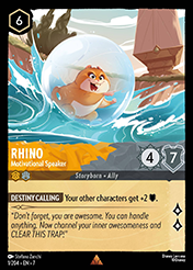 Rhino Archazia's Island Card List
