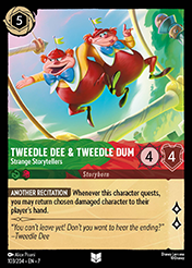 Tweedledee & Tweedledum