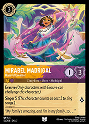 Mirabel Madrigal Archazia's Island Card List