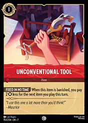 Unconventional Tool