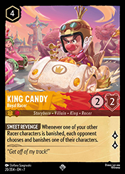 King Candy Archazia's Island Card List