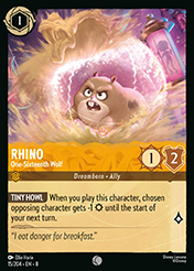 Rhino Reign of Jafar Card List