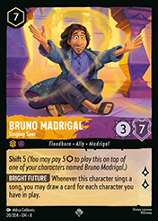 Bruno Madrigal Reign of Jafar Card List