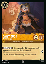Daisy Duck Fabled Card List
