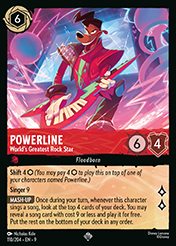 Powerline Fabled Card List