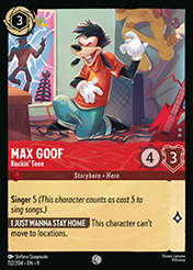 Max Goof Fabled Card List
