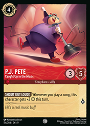 P.J. Pete Fabled Card List