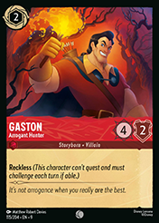 Gaston Fabled Card List