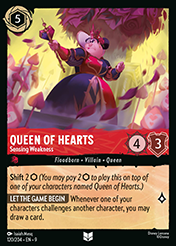 Queen of Hearts Fabled Card List