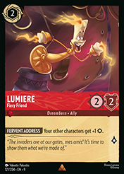 Lumiere Fabled Card List