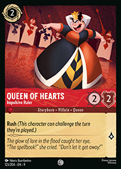 Queen of Hearts Fabled Card List