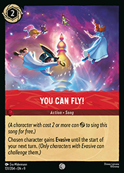 You Can Fly! Fabled Card List