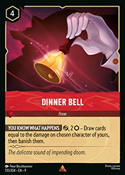 Dinner Bell Fabled Card List