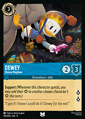 Dewey Fabled Card List