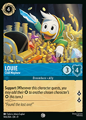 Louie Fabled Card List