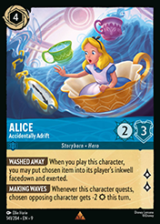 Alice Fabled Card List