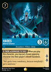 Hades Fabled Card List