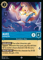 Alice Fabled Card List