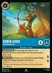 Robin Hood Fabled Card List