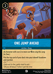 One Jump Ahead Fabled Card List