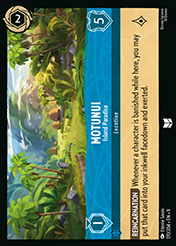 Motunui Fabled Card List