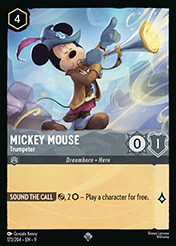 Mickey Mouse Fabled Card List