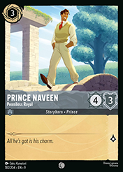 Prince Naveen Fabled Card List