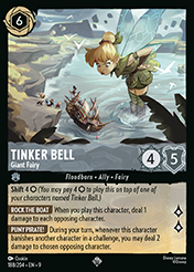 Tinker Bell Fabled Card List