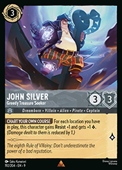 John Silver Fabled Card List