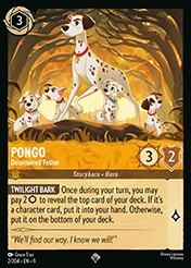 Pongo Fabled Card List
